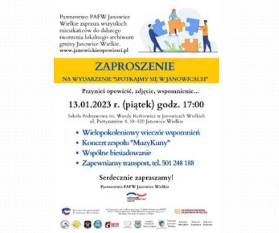 Zaproszenie na wydarzenie