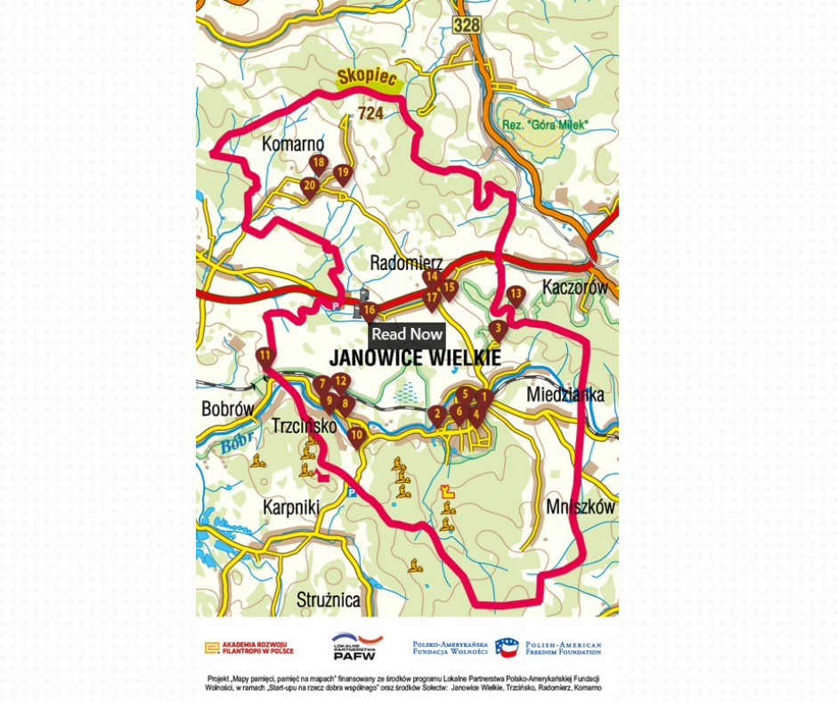 WWW i mapa interaktywna Janowice Wielkie